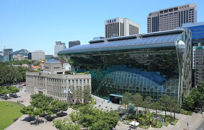 서울 중구 서울시청 전경